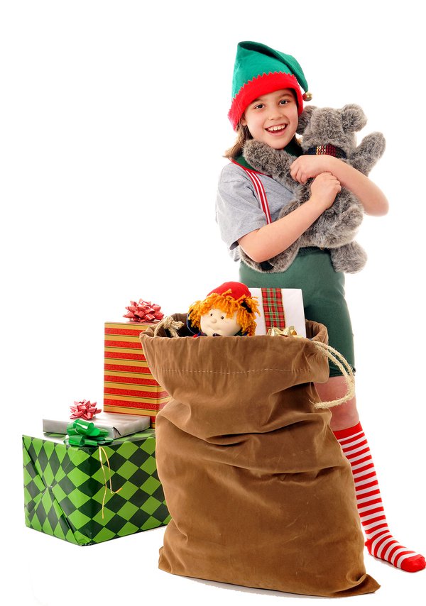 girl dressed as elf with XMas presents.jpg