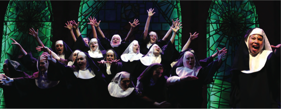 The KidzAct of Naples Players cast performs Sister Act. Jr. summer 2017