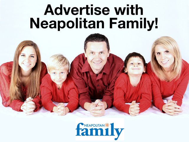 Advertise with Neapolitan Family with logo