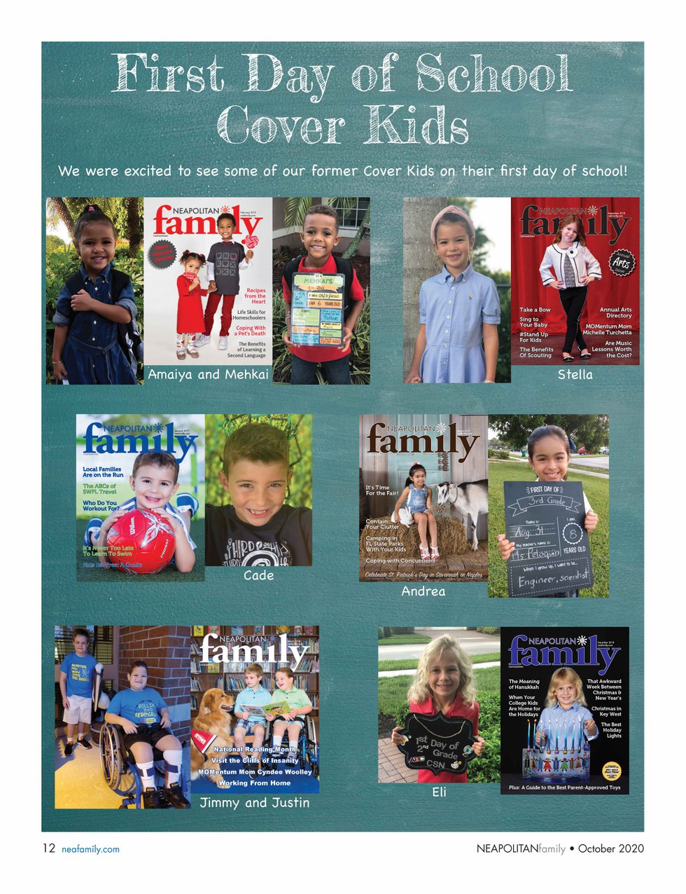 cover kids first day