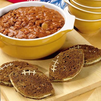 Grilled Cheese Footballs