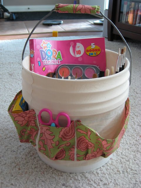 Children's Art Bucket