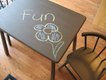 Chalkboard Table for Kids