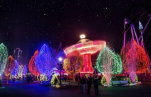 Wintery wonderlands and holiday lights
